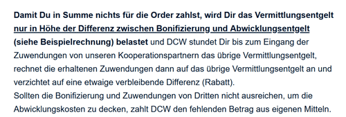 Auszug aus der FAQ